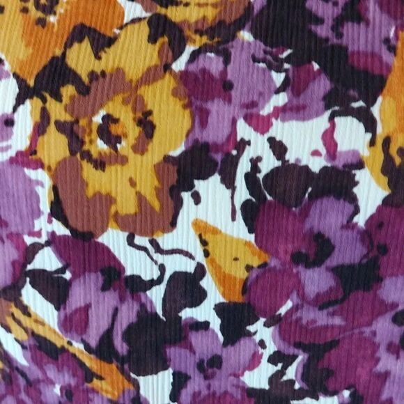 VTG 2 Piece Fall Printed Cottagecore Sleeveless Blouse and Jacket Set Large P - Picture 2 of 15